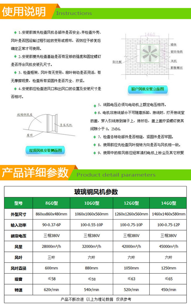 玻璃gang喇叭口散熱風(fēng)機(jī)