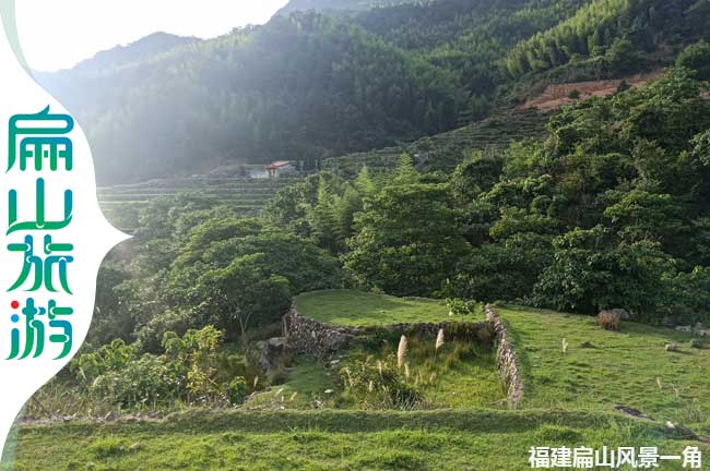扁山農(nóng)田風景區(qū)一角
